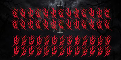 Sacrumy Font Poster 11