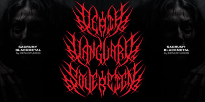Sacrumy Font Poster 6