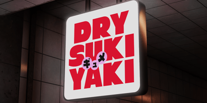 Shokupan Font Poster 10