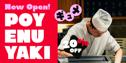 Shokupan Font Poster 6
