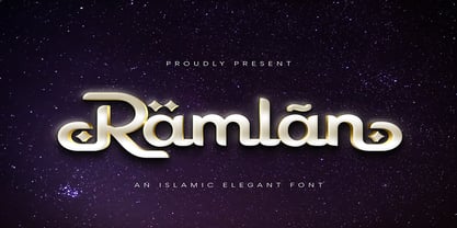 Ramlan Font Poster 1