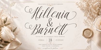 Blackstore Script Font Poster 6