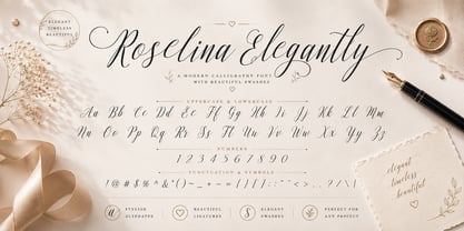 Blackstore Script Font Poster 4