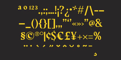 Evgen Font Poster 9