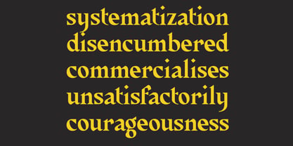 Evgen Font Poster 6