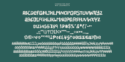 Loudmouth Font Poster 9