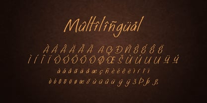 Oretanuna Font Poster 6