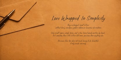 Oretanuna Font Poster 3