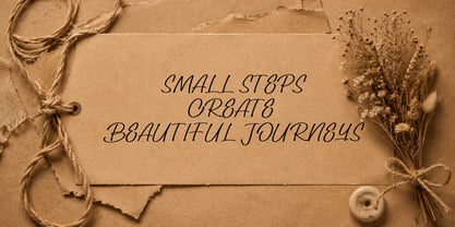 Oretanuna Font Poster 4