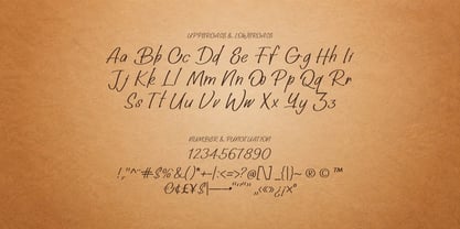 Oretanuna Font Poster 5