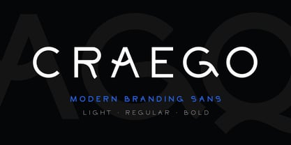 Craego Font Poster 1