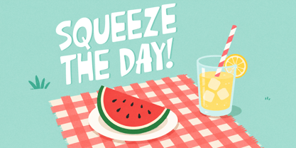 Ordinary Summer Font Poster 3
