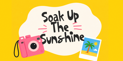 Ordinary Summer Font Poster 2