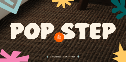 Popstep Font Poster 1