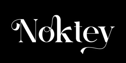 Noktey Font Poster 1