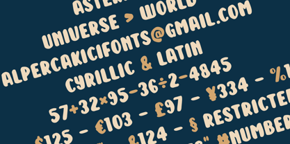 Smetana Font Poster 15