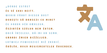 Smetana Font Poster 9
