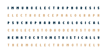 Smetana Font Poster 5