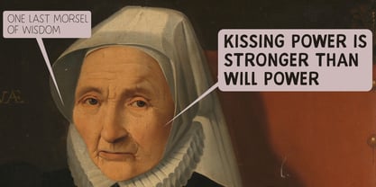 Agony Aunt Font Poster 5