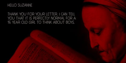 Agony Aunt Font Poster 2