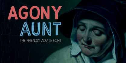 Agony Aunt Font Poster 1