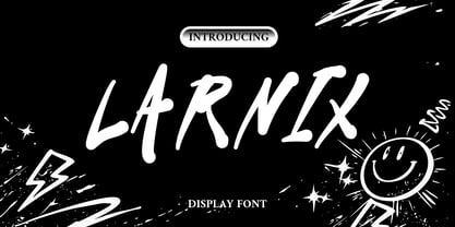 Larnix Font Poster 1