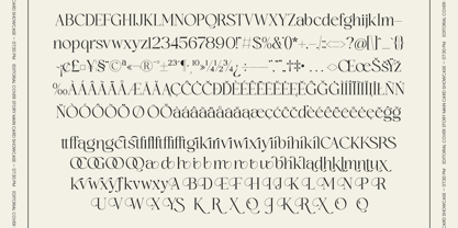Vogures Fabric Font Poster 10
