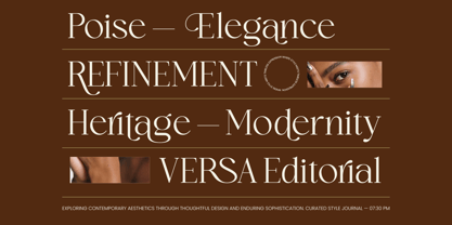 Vogures Fabric Font Poster 9
