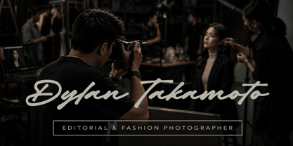 Master Signature Font Poster 7