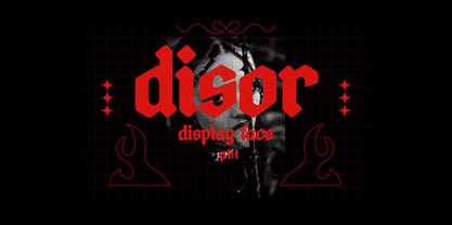 Disor Font Poster 1