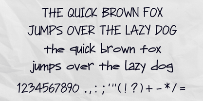 Ballpoint Freaks Font Poster 5