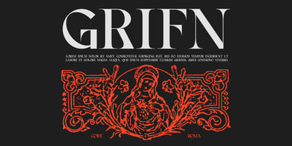 Amorique Font Poster 3