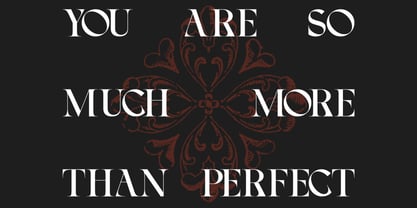 Amorique Font Poster 6
