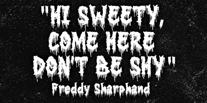 Bloody Black Metal Font Poster 3
