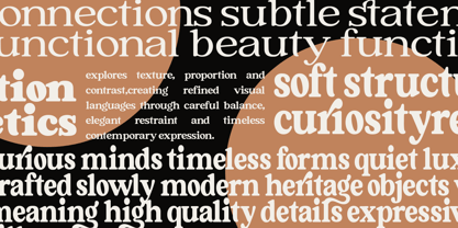 Costhiya Font Poster 7