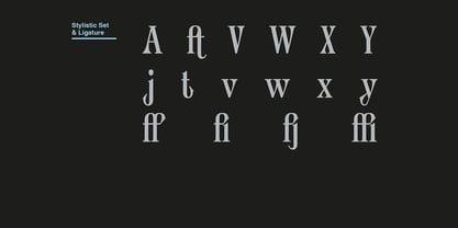 Whilmare Font Poster 6