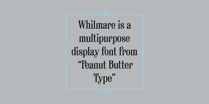Whilmare Font Poster 8