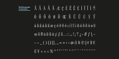 Whilmare Font Poster 4