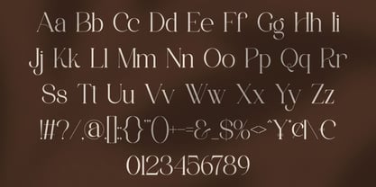 Hapfew Font Poster 7