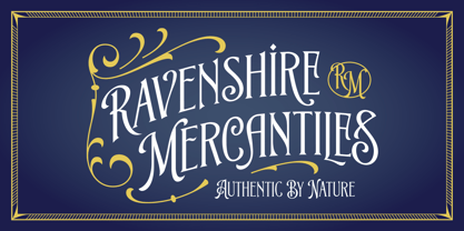 Blacknose Font Poster 4