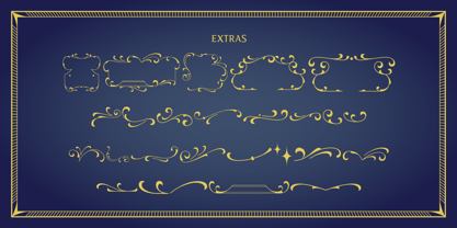 Blacknose Font Poster 9