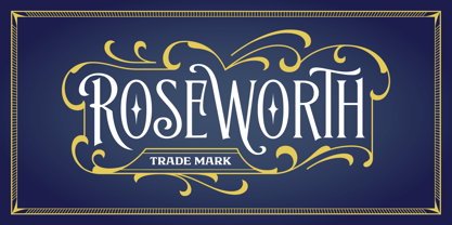 Blacknose Font Poster 7