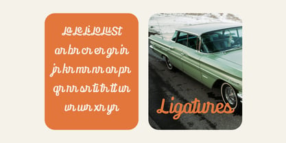 Sundae Avenue Font Poster 4