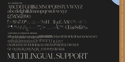 Collection Morning Font Poster 10