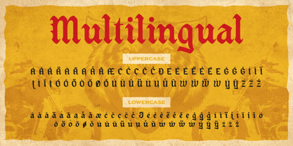 Reblade Font Poster 10