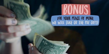Comfort Cash Font Poster 5
