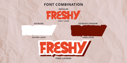 Richu Mast Font Poster 5
