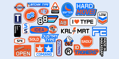 ID Troners Font Poster 5