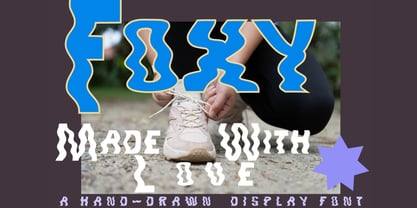 Foxy Font Poster 1