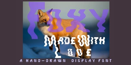 Foxy Font Poster 12